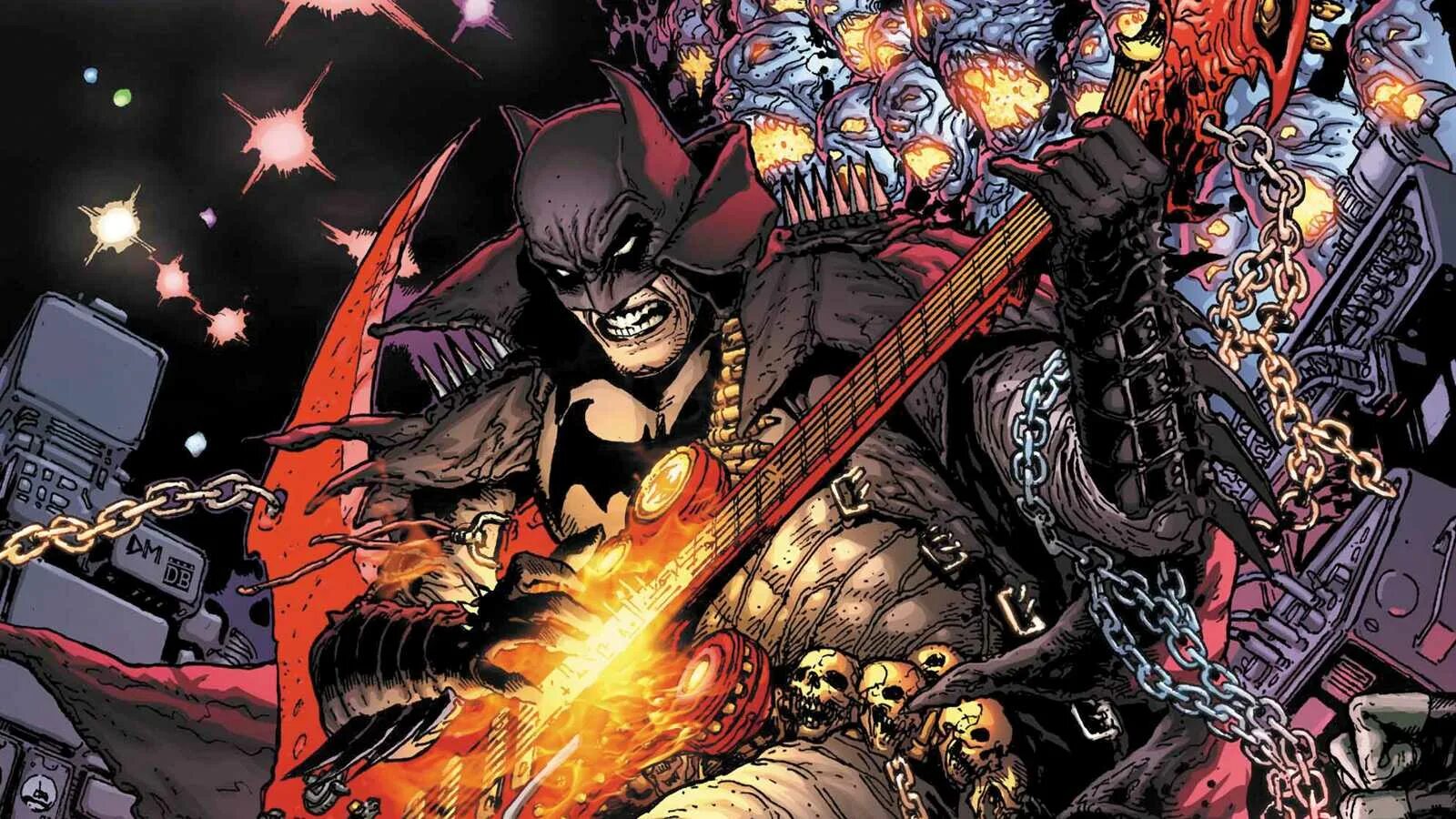 Бэтмен темная ночь. Dark Night Death Metal DC Comics. Dark Nights - Death Metal. Greg Capullo Death Metal Batman. Dark Nights: Death Metal комикс.