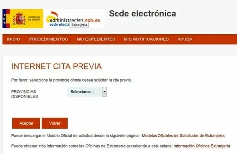 Sede administracionespublicas gob es
