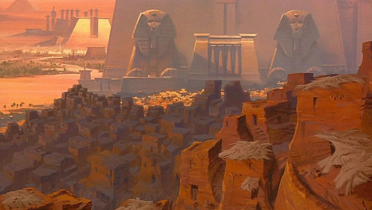 Египет отзывы 2023 года. Принц Египта концепт арт. Принц Египта пейзажи. Древний Египет арт фэнтези мавзолей.