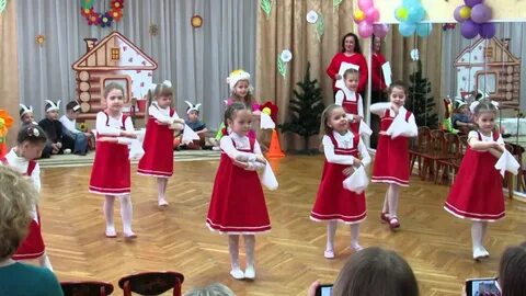 Танец матрешек в детском саду в средней