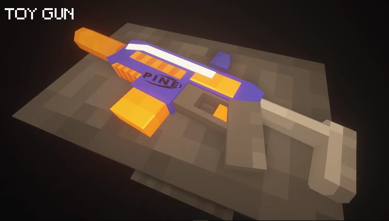 Minecraft красивая пушка. Мод guns galore. 16. 5. 16 5.