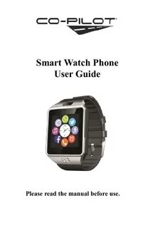 Инструкция по эксплуатации smart watch