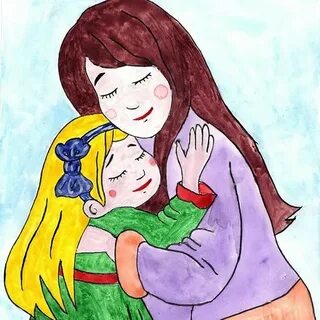 Рисунок мама с ребенком 4 класс изо