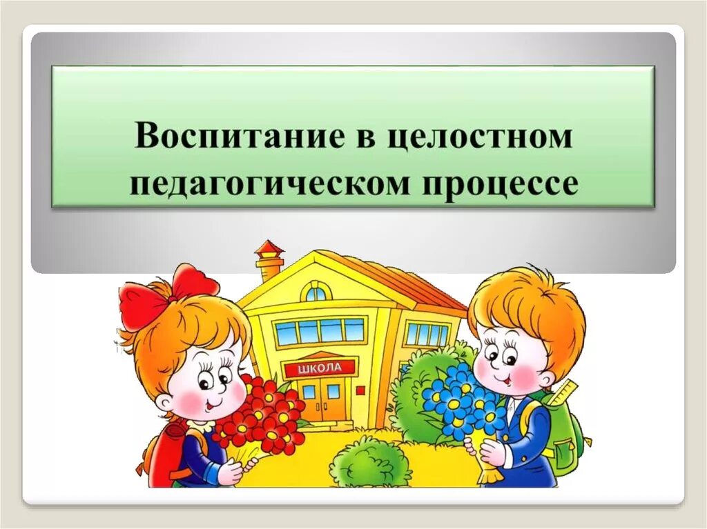 Воспитание. Воспитание в целостном образовательном процессе. Воспитание в педагогическом процессе. Воспитание в целостном педагогическом процессе. Воспитательные темы в начальной школе