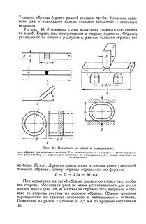 Механические испытания сварных соединений