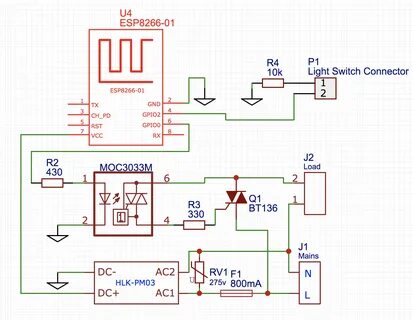 Hlk pm03 esp8266