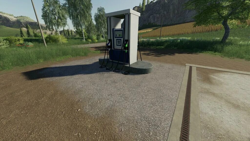 Заправочная станция для фс 19. Gas station simulator моды. Station fs19. Fs19 gas station. Фс 19 азс.