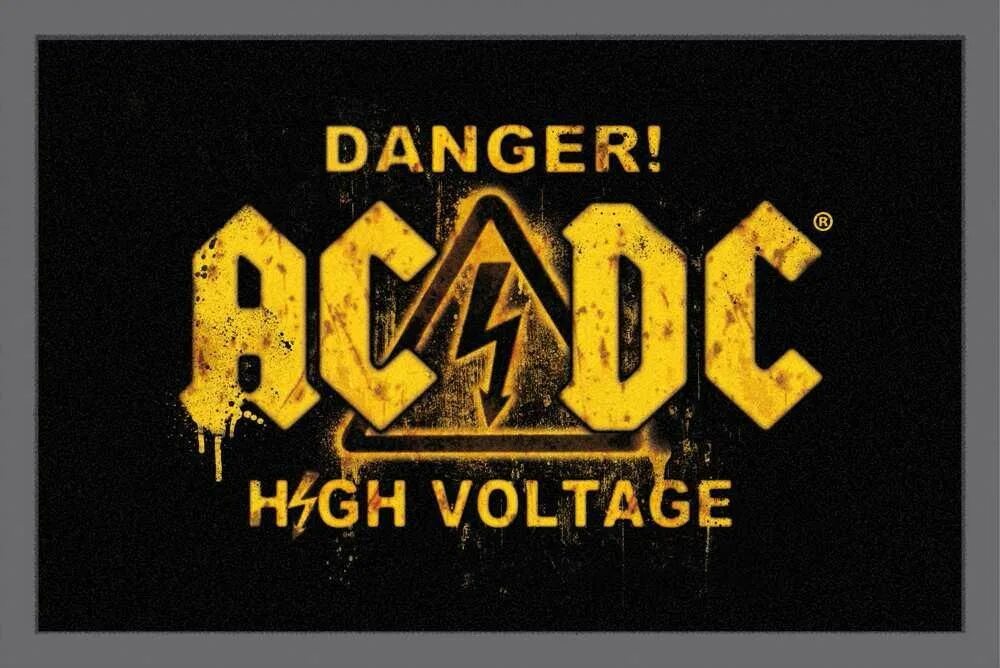 Ac dc high. AC DC логотип. AC DC надпись. AC DC плакат. AC DC напряжение.