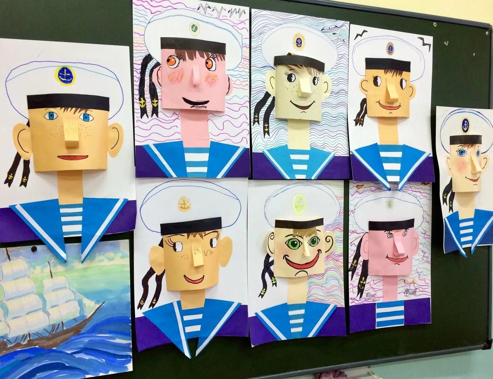 Маткос аппликация в старшей группе. Моряк с флажками аппликация старшая группа. Интересные аппликации к 23 февраля. Аппликация моряк. Матрос с сигнальными флажками старшая группа.