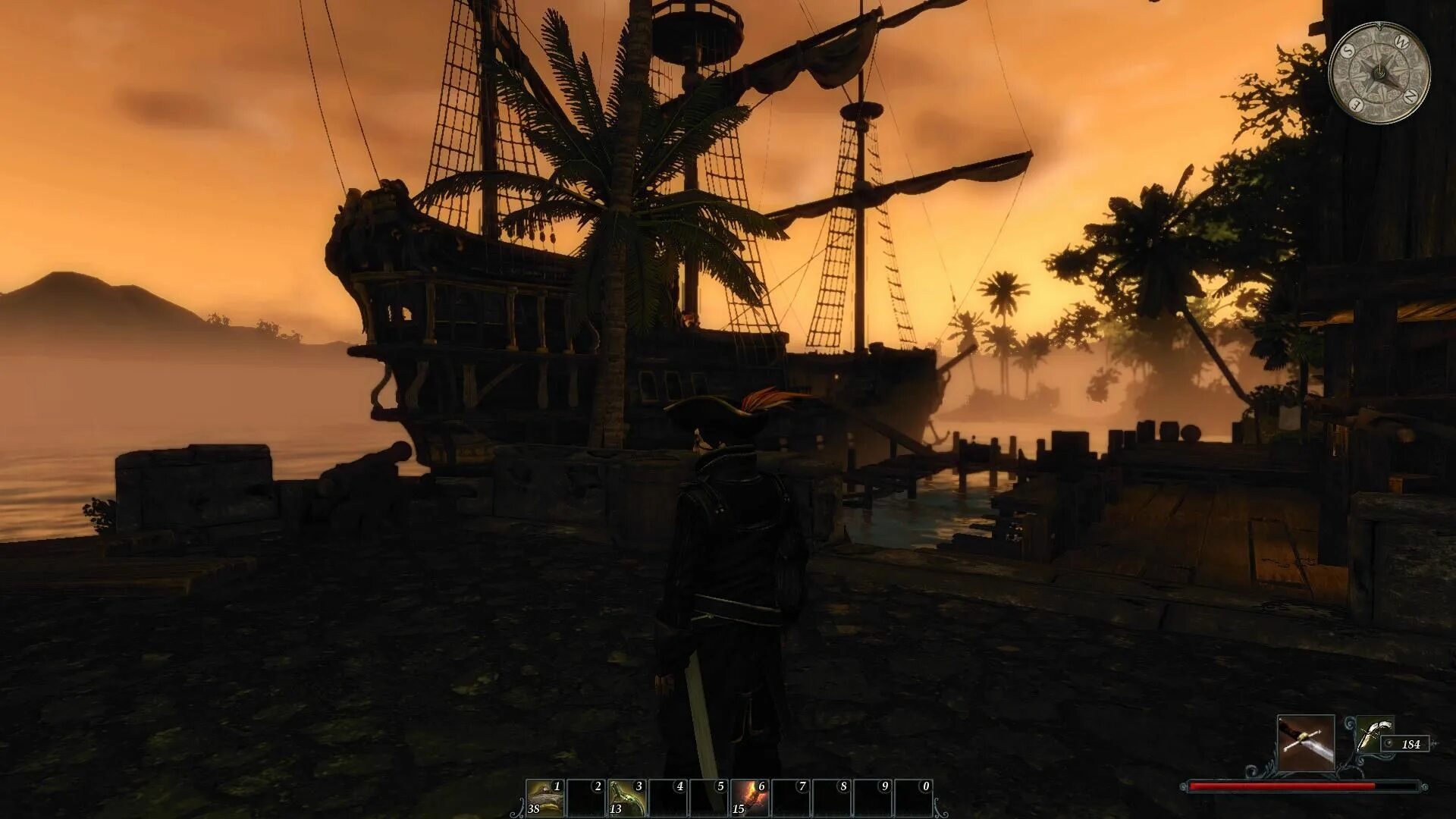 Risen 2 dark waters корабли. Остров бурь risen 2. Risen 2: dark waters. Прохождение. Risen 2 могильный паук.