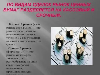 Сделки на рынке ценных бумаг