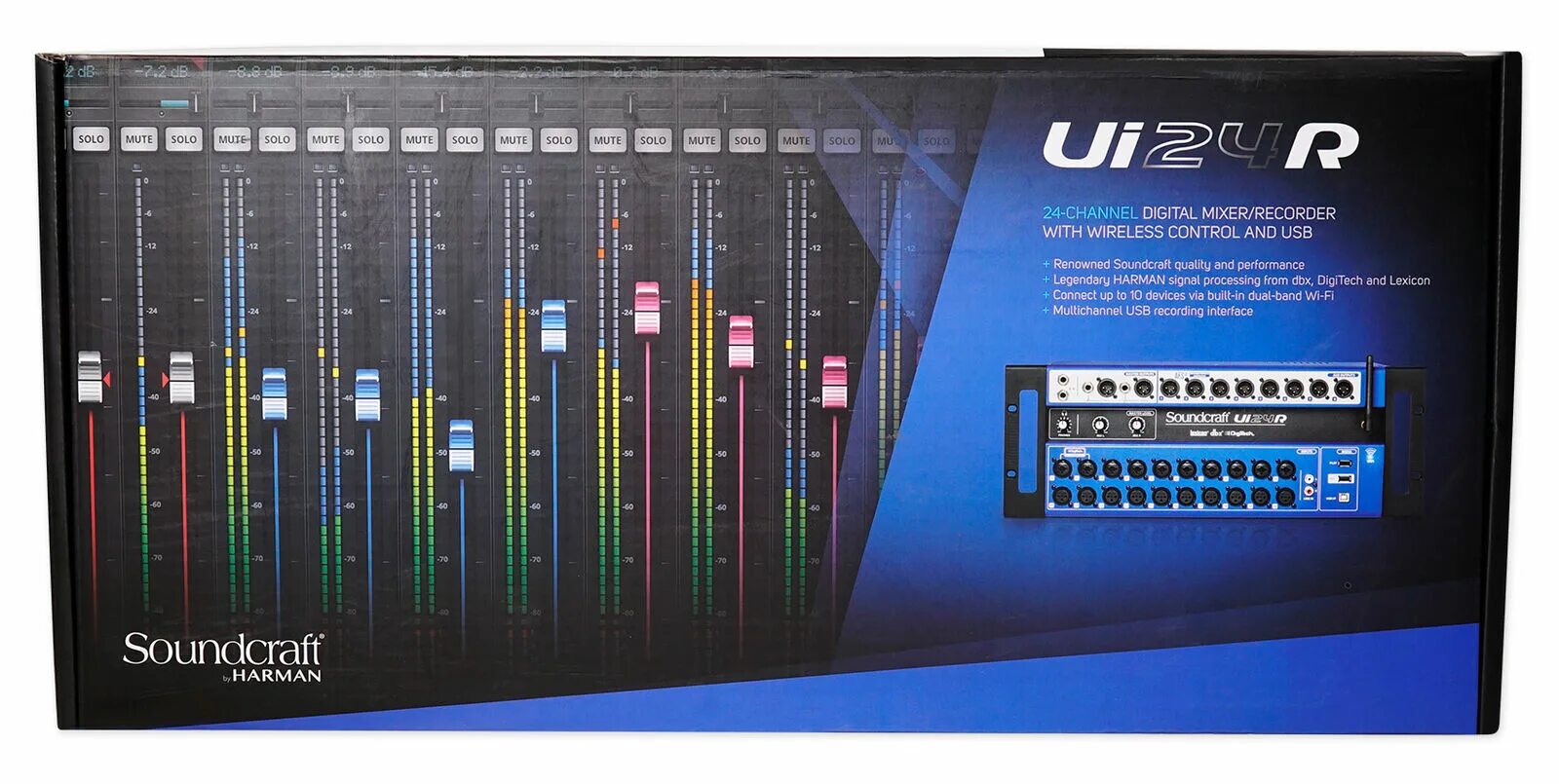 Микшерный пульт Soundcraft UI-24r. Цифровой пульт Soundcraft ui24. Пульт Soundcraft UI 24. Кейс для Soundcraft ui24r.