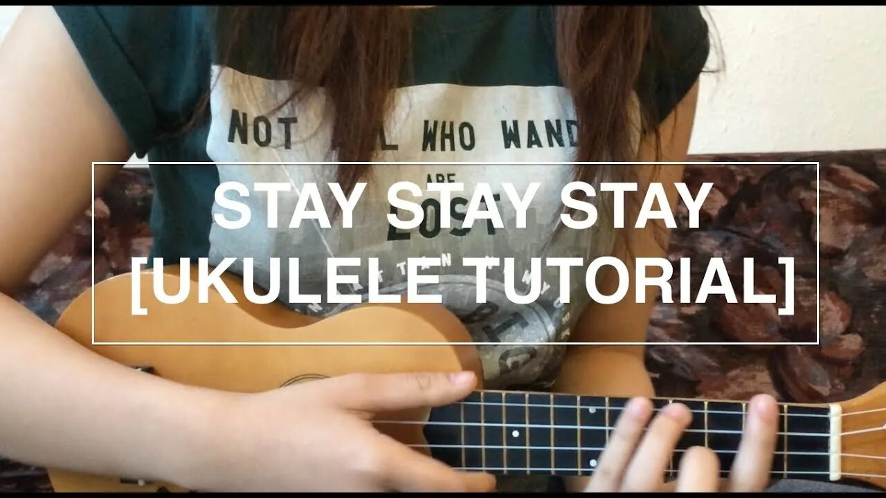 Could you stay stay with me. Stay на укулеле. Stay High на укулеле. Stay на русском текст на укулеле.. Песня стей стей стей поет девушка.