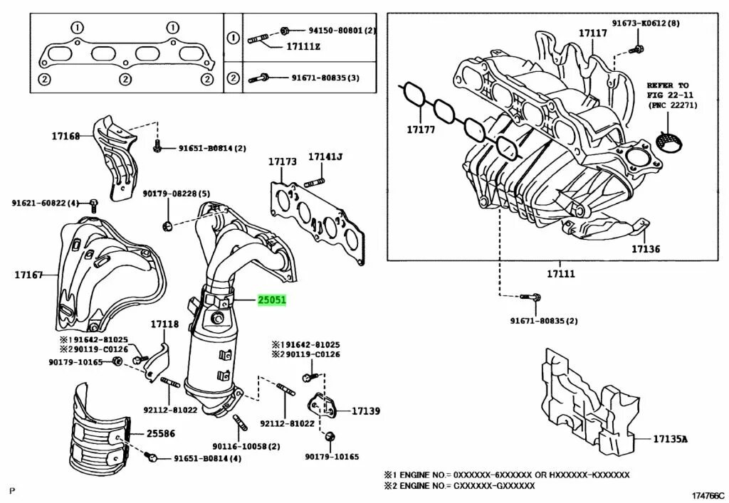 Прощай треск! Установка впускного коллектора от V40 - Toyota Camry (XV30), 2,4 л