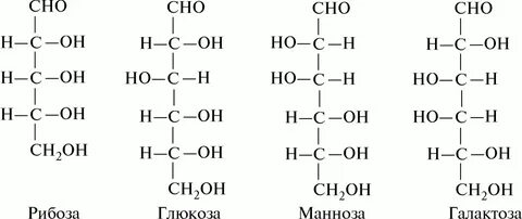 Глюкоза манноза галактоза фруктоза