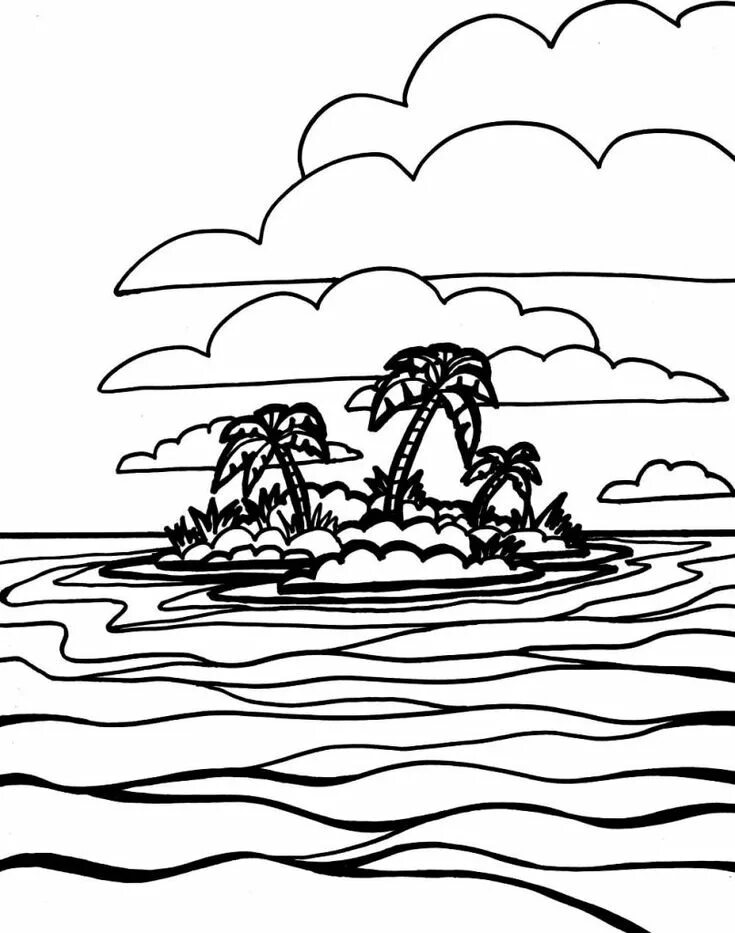Распечатать картинки моря