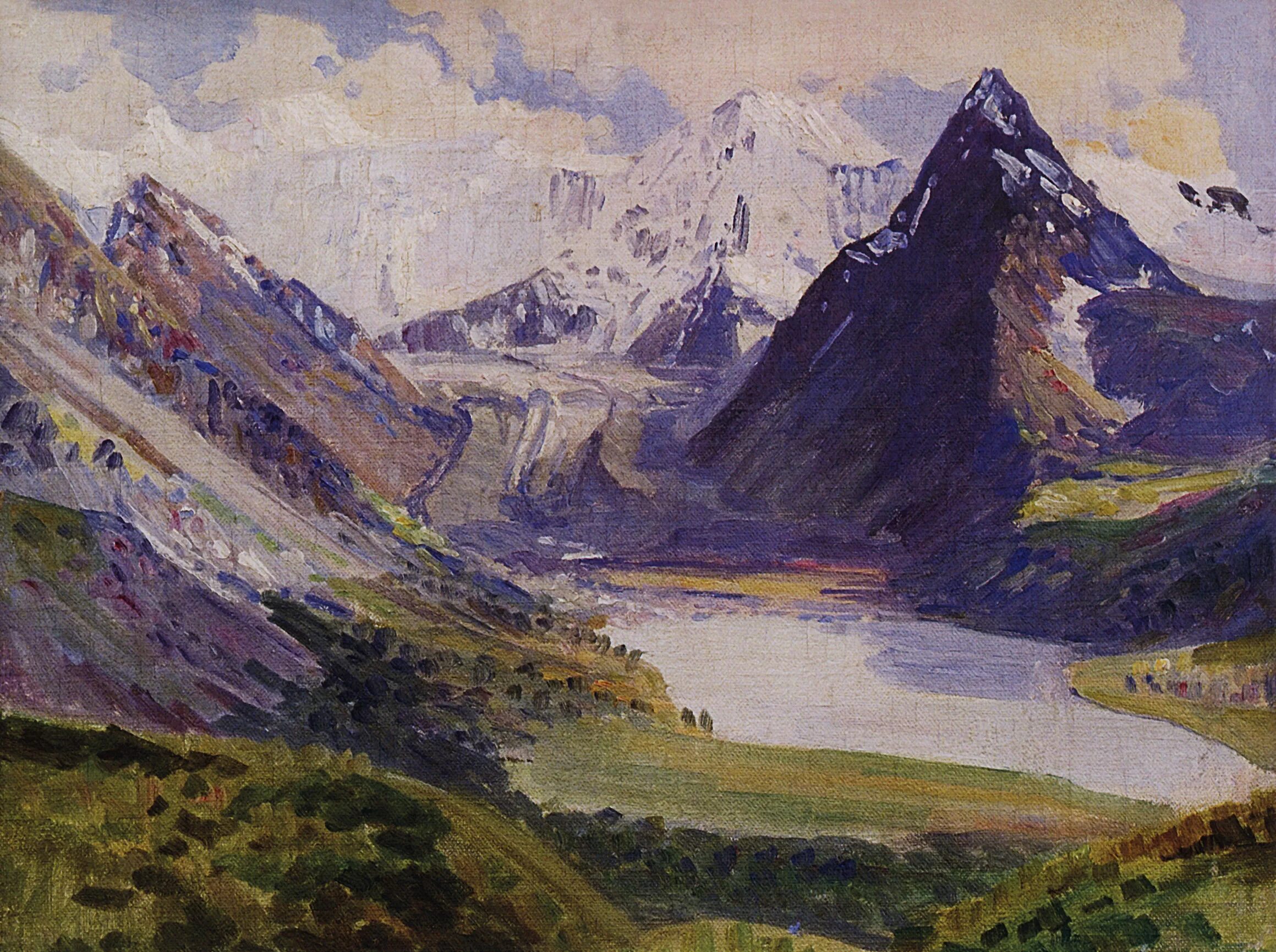 чорос гуркин хан алтай. чорос гуркин хан алтай. чорос гуркин художник хан алтай. григорий иванович чорос-гуркин картина хан алтай. хан алтай гуркин.