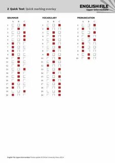 Pre intermediate test 9