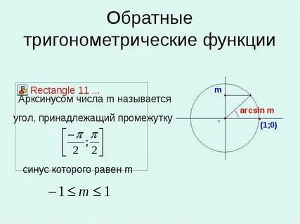 Cos принадлежит