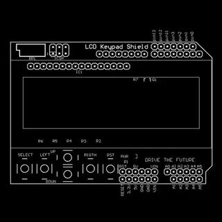 Lcd keypad shield