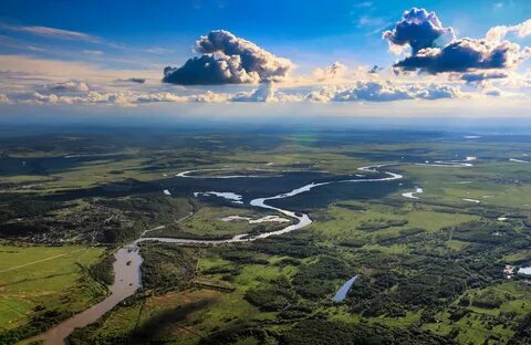 Фото земли с высоты птичьего полета