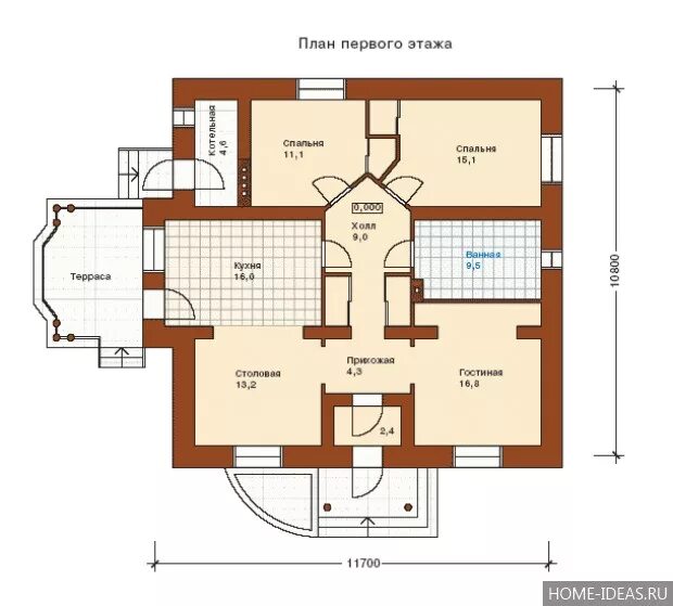 Прямоугольник план домов. Одноэтажный коттедж планировка. план одноэтажного коттеджа. план дома 1 этаж. планировки домов и коттеджей с одним этажом.