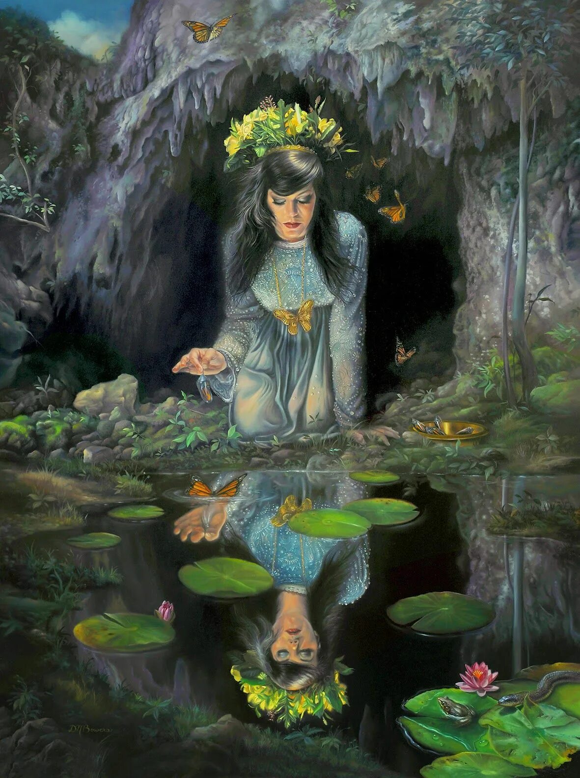 David michael. David bowers художник. дэвид бауэрс художник.