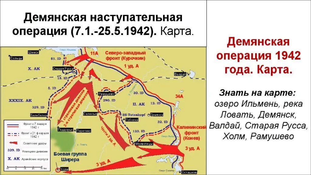 В 1942 году образовался новгородский рубеж