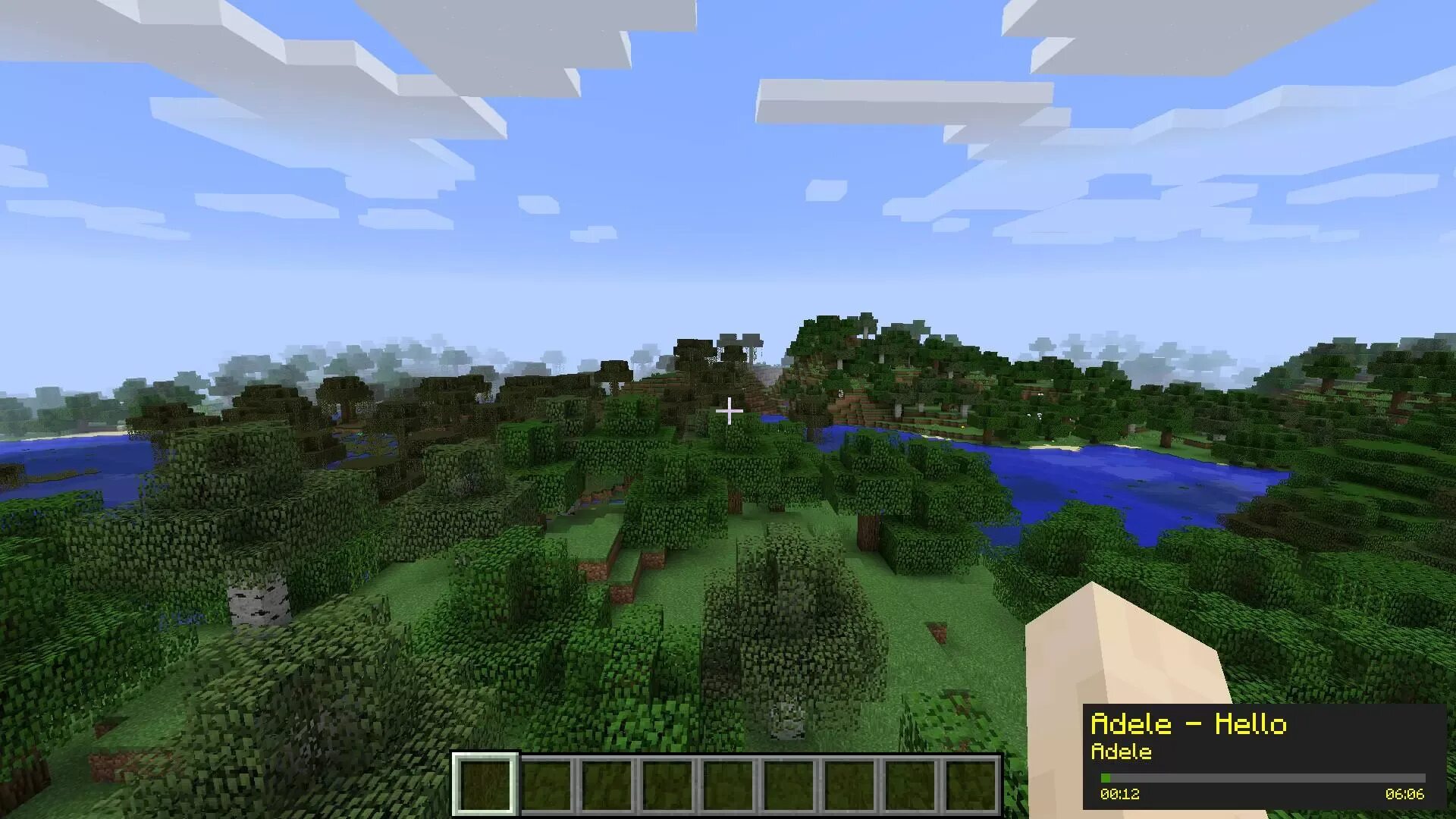 Minecraft music player mod