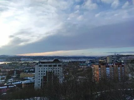 Мурманск похолодание