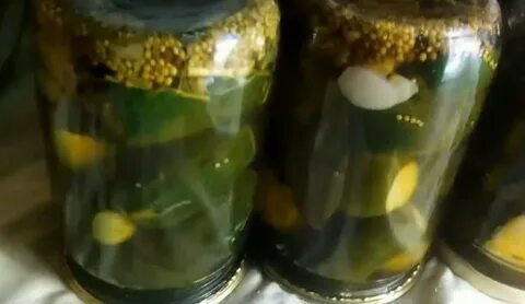 Мариновать огурцы с семенами горчицы