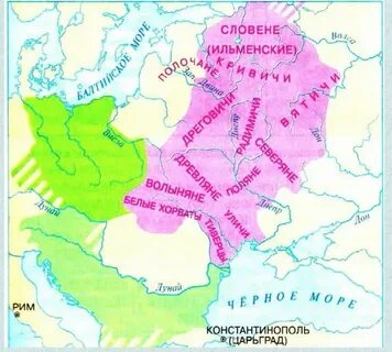 Северные племена славян