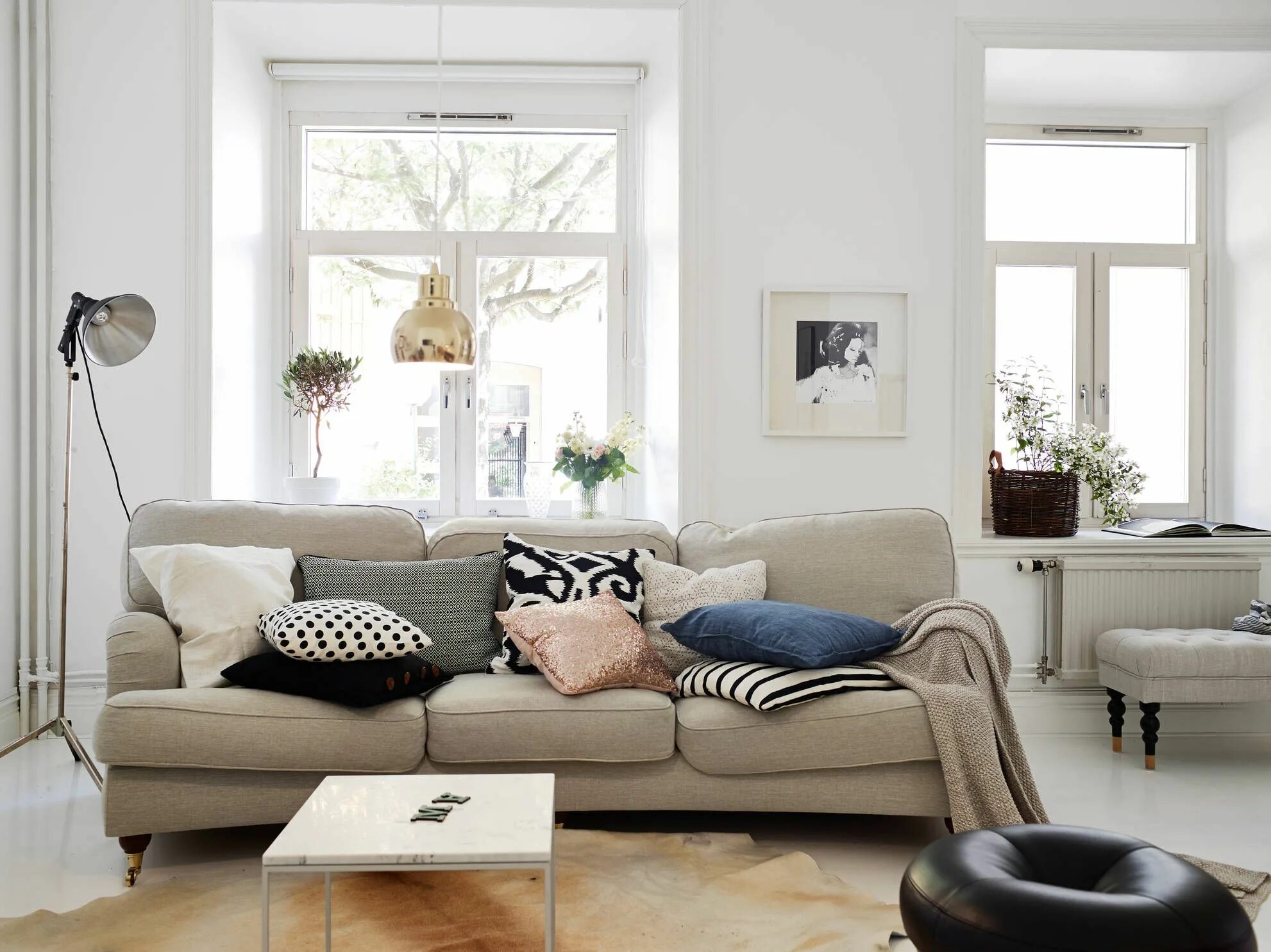 The window is the sofa