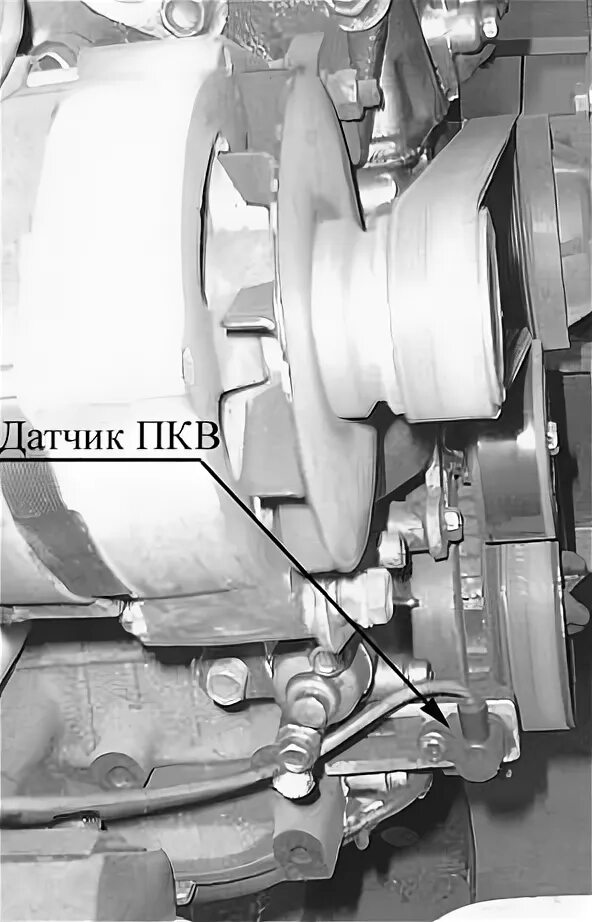Расположение датчика коленвала камаз Блог с полезной информацией о двигателях ЯМЗ