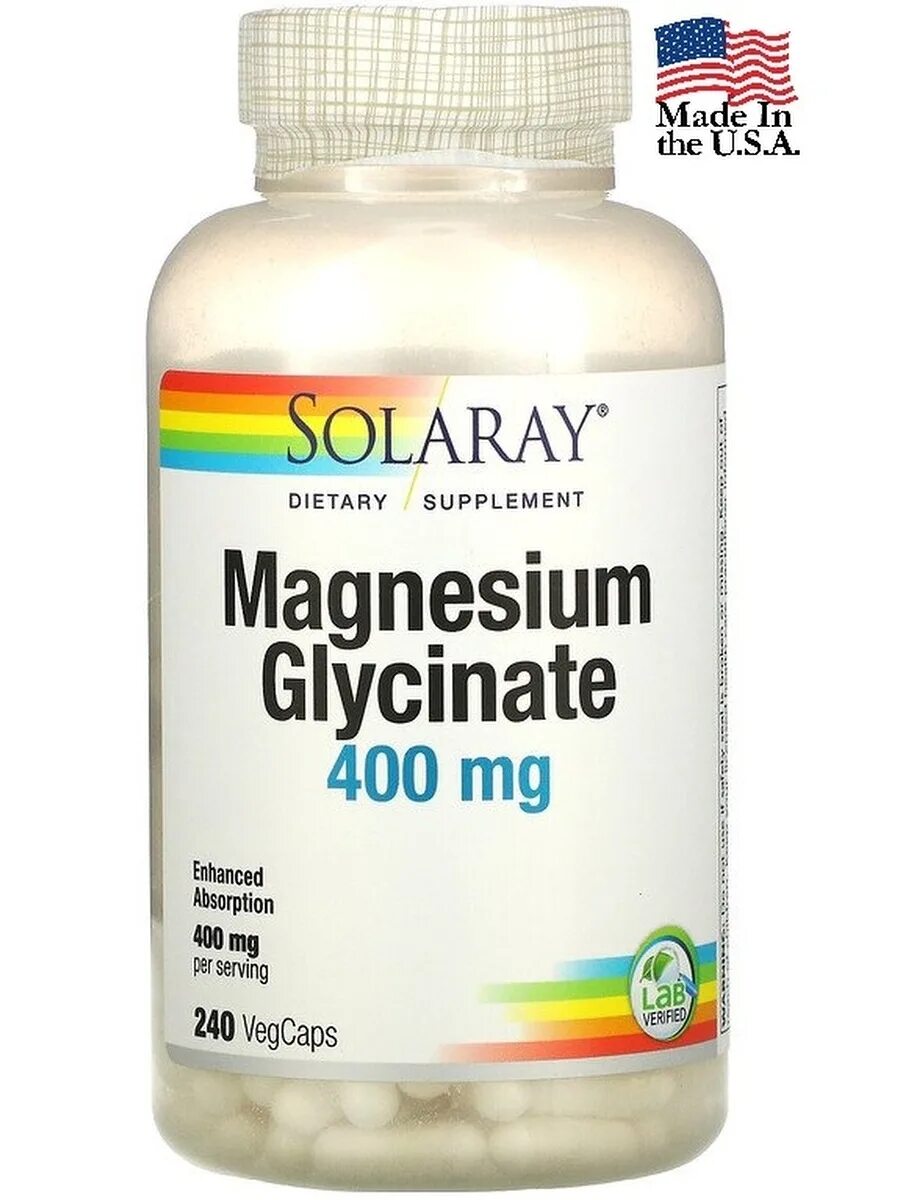 Solaray магний глицинат 240. Solaray, глицинат магния, 400. Magnesium Glycinate 400мг. Магнезиум глицинат 400. Бисглицинат магния 400 купить