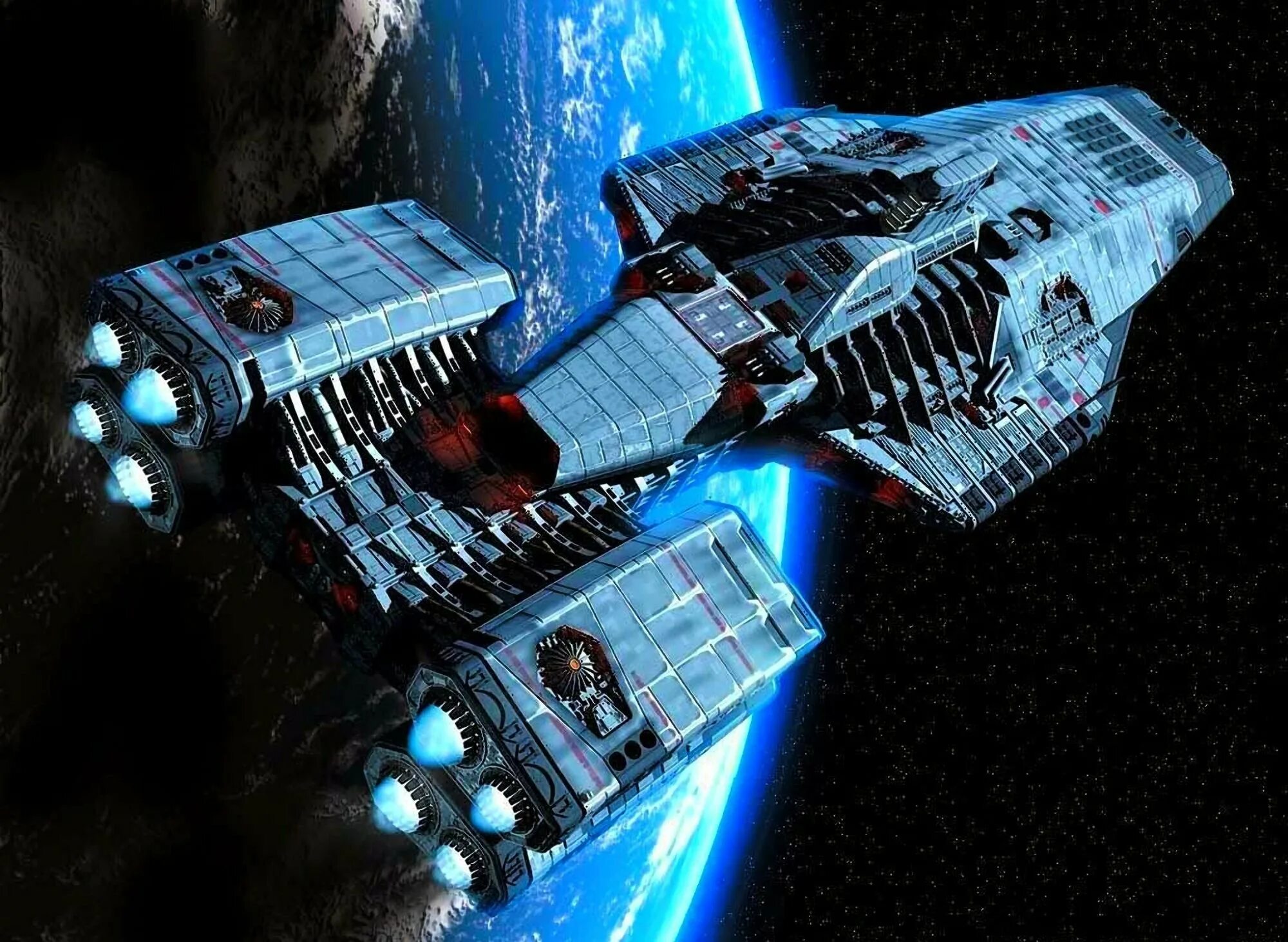Как назывался космический корабль путешествие. Звездный десант космические корабли. Межгалактический крейсер Галактика. Космический стелс Фрегат. Боевые космические корабли.