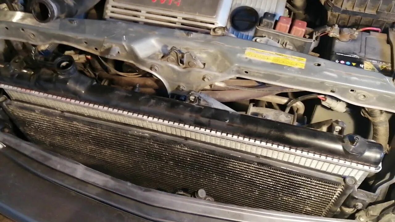 Радиатор - Toyota Harrier, 2.2 л., 1999 года на DRIVE2