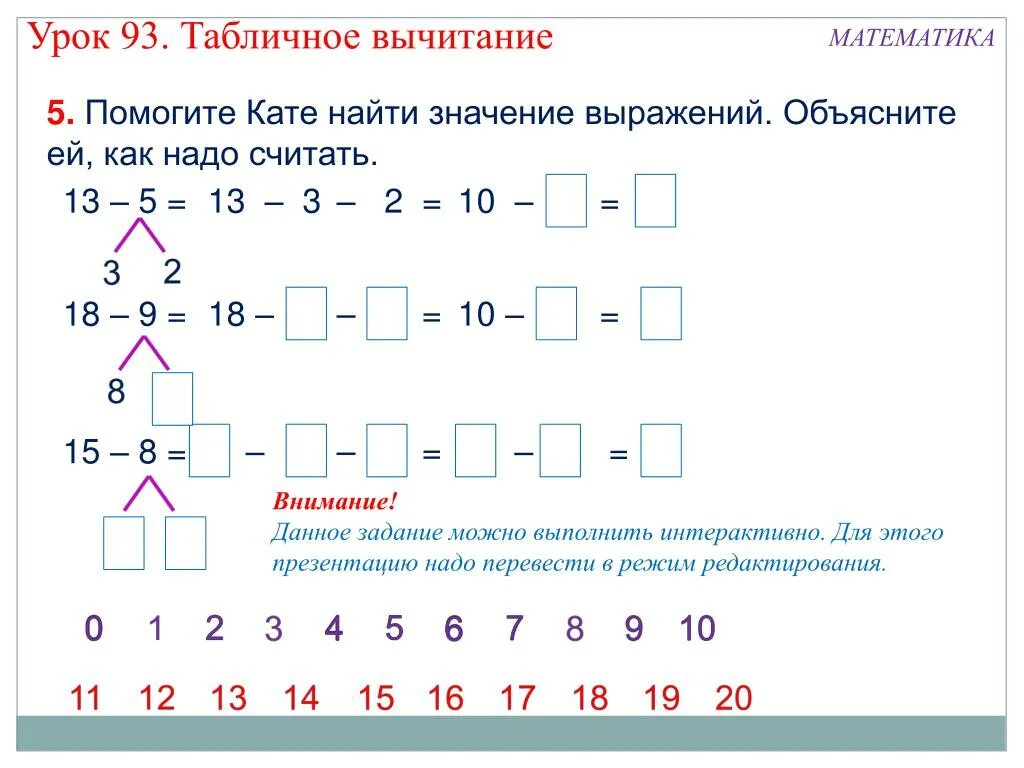 Вычислить десятки. Табличное сложение с переходом через десяток 1 класс. Математика 1 класс табличное вычитание. Примеры сложение и вычитание чисел 1 класс\. Двузначные числа 1 класс задания.