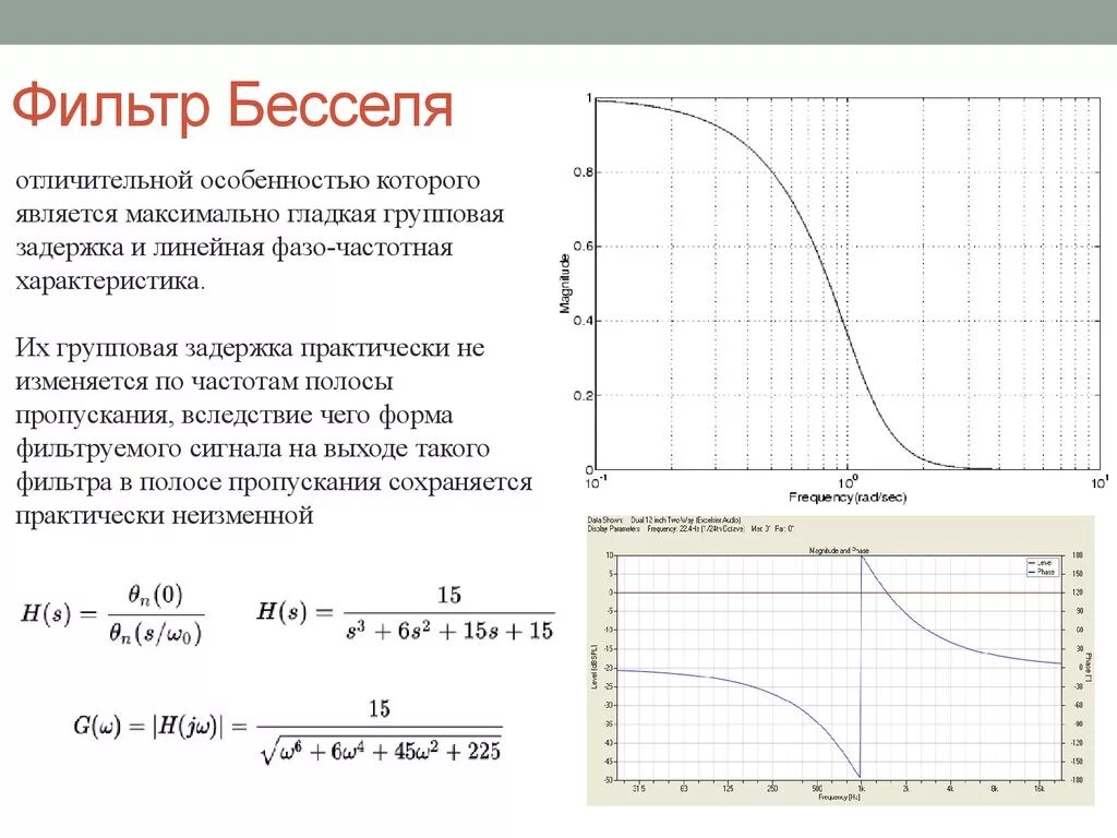 Функции фильтрации. Функции фильтрации