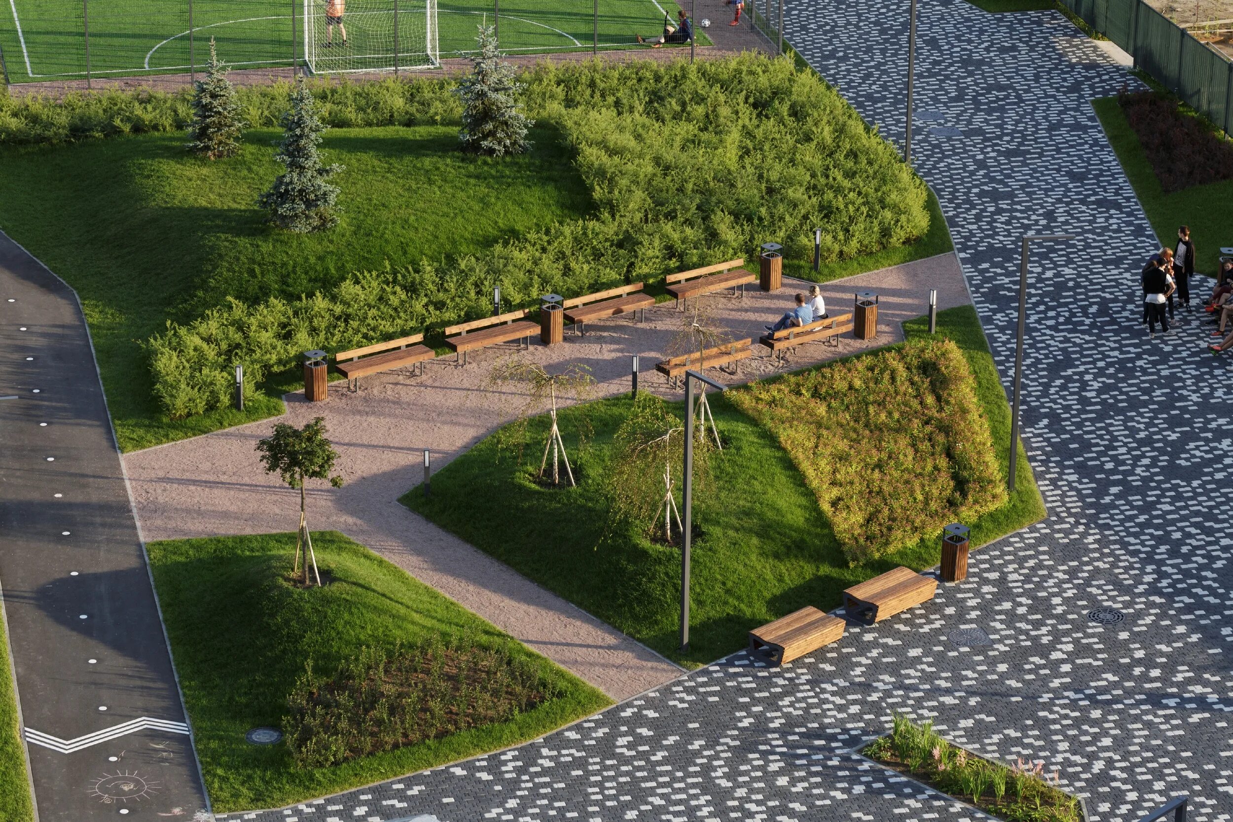 Проект реконструкции площади академика вишневского. Номер благоустройство. Красивый двор многоквартирного дома. Озеленение белгород парк сквер. Благоустройство площади.