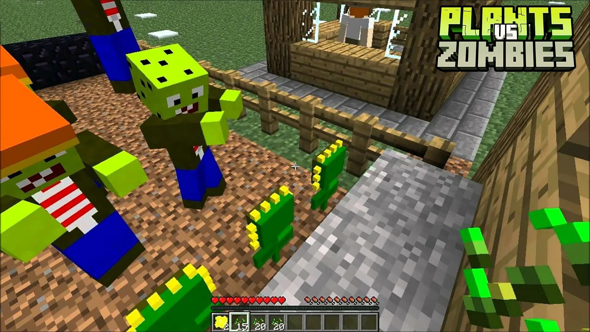 Pvz minecraft mod