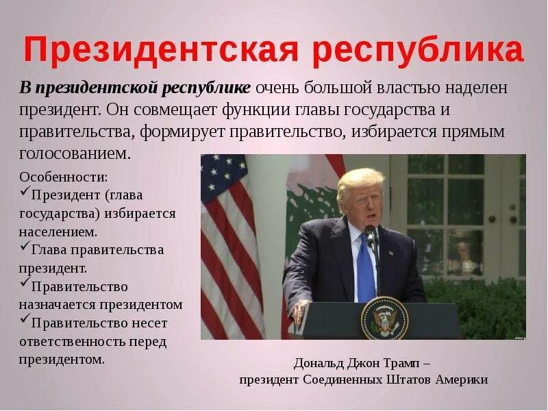 Президентская полномочия парламента. Порядок избрания правительства в президентской республике. Исполнительная власть в президентской республике. Президентская республика картинки. Особенности статуса президента.