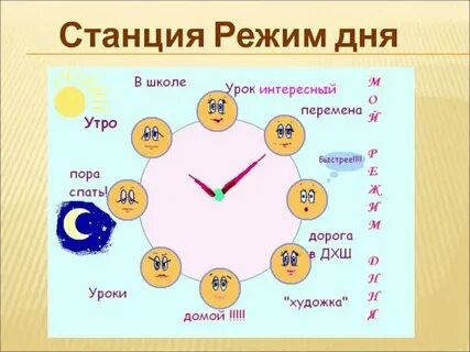Схема дня