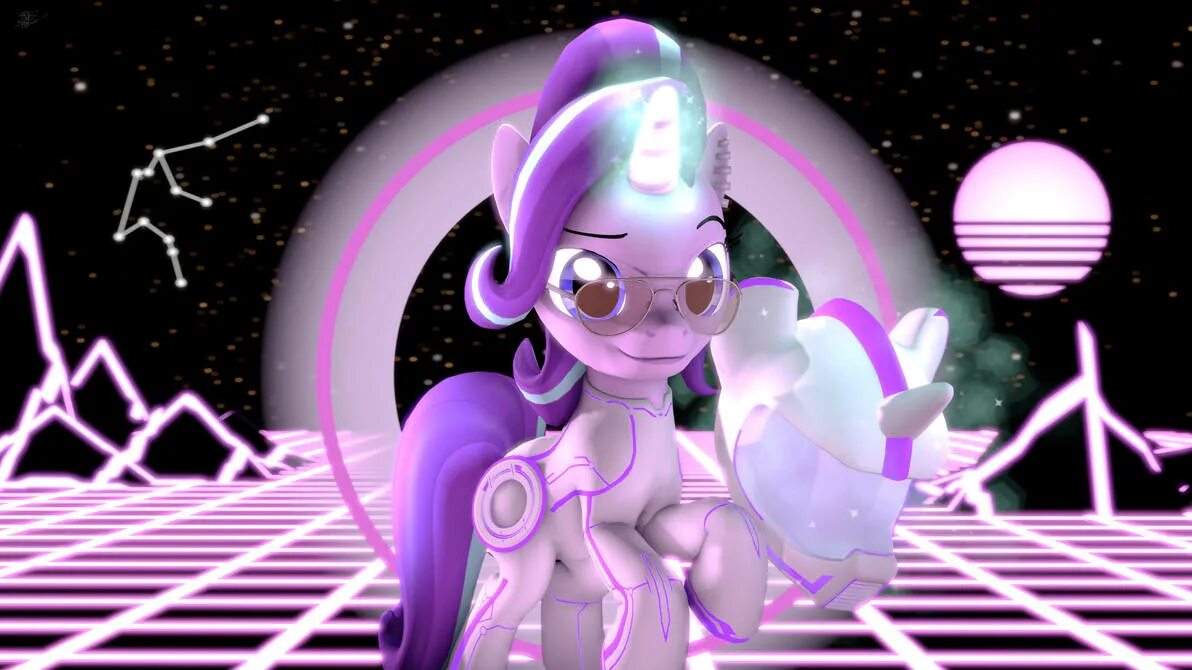 Starlight sols. Старлайт глимер 3д. пони sfm starlight glimmer. старлайт глиммер трон. 3d пони старлайт.
