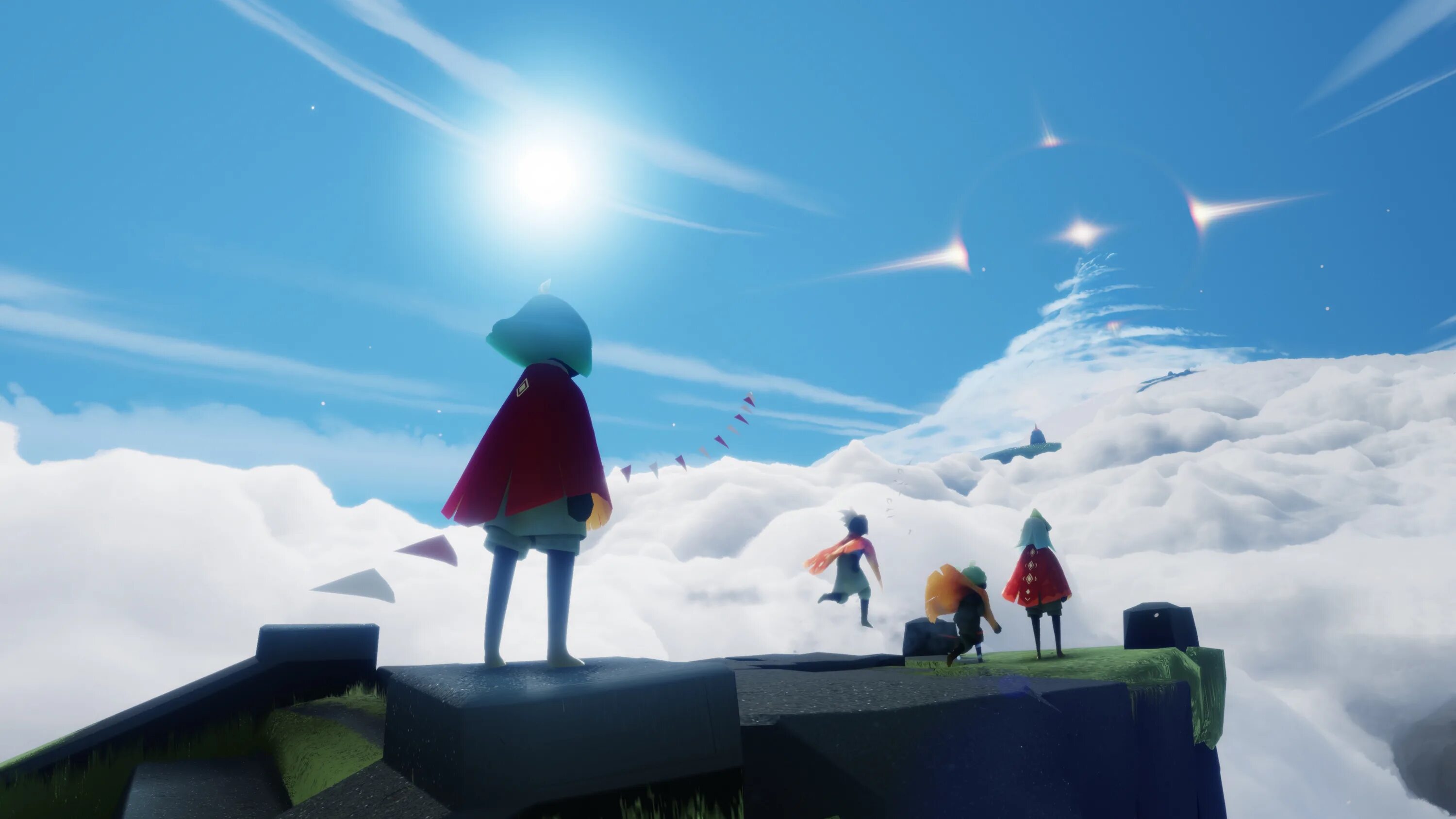 Неба дети света. Игра Sky children of the Light. Journey игра thatgamecompany. Джорни и Скай. Игра Sky дети света.