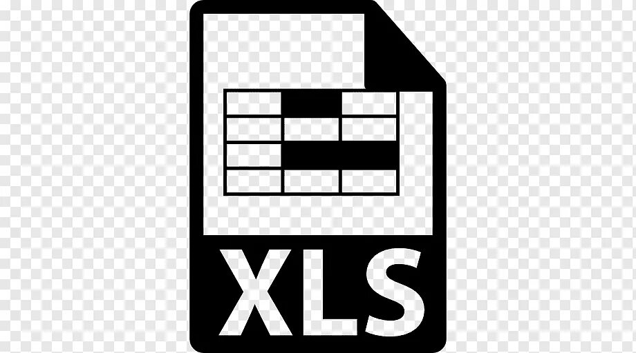 Xls. Документ xls пиктограмма. иконка xls 16. иконка xls чб. xls png.