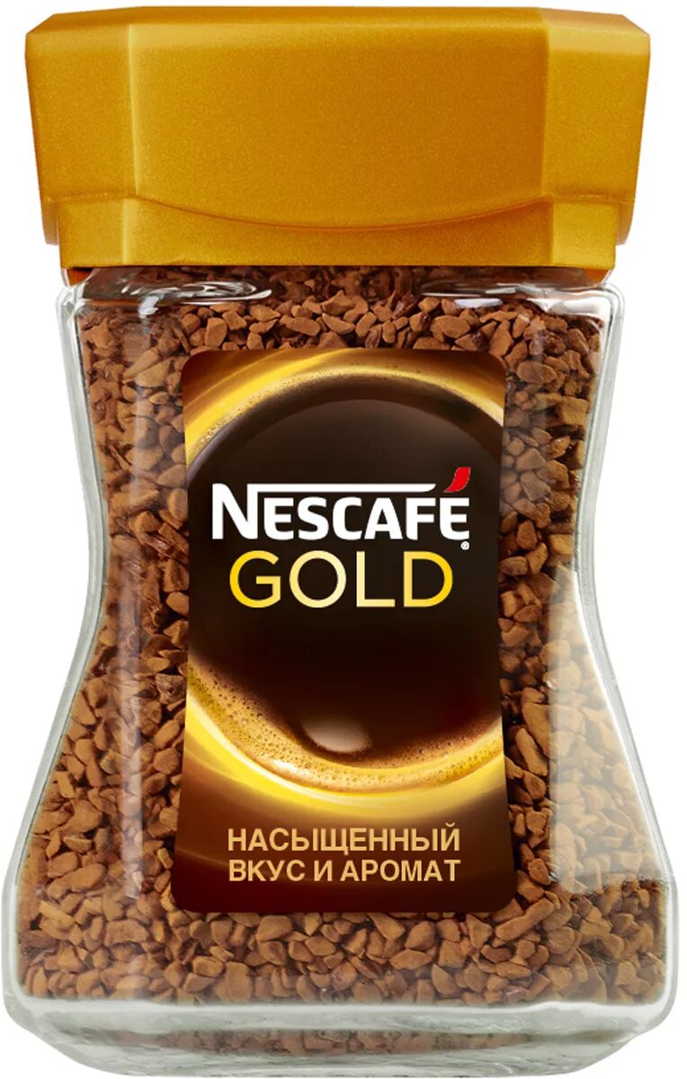 Кофе растворимый "Nescafe Gold" 95г