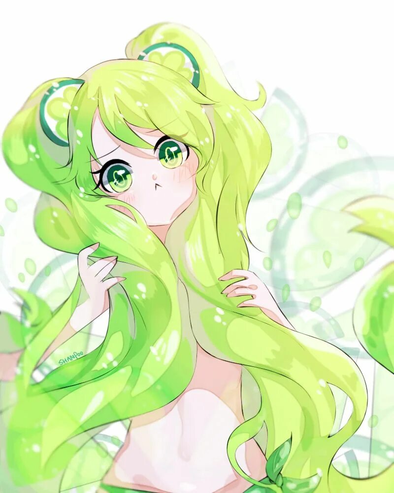 Lime cookie
