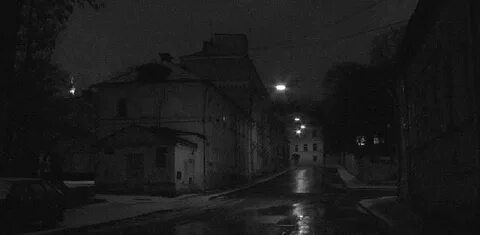 Темная знакомая улица