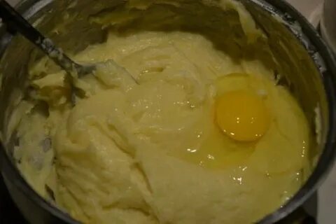 Рецепт заварного теста с яйцом